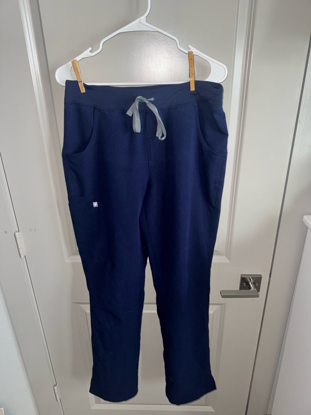 Figs Kade Cargo Navy Scrub Pants